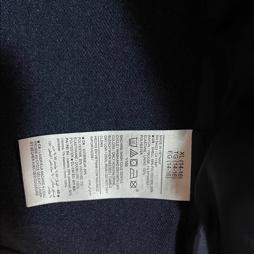 Old Navy Single-Breasted Boys Blazer SZ XL 14-16 - Picture 5 of 5
